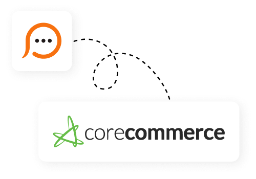 Live chat for CoreCommerce