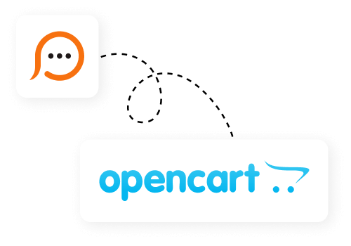 Live chat for OpenCart